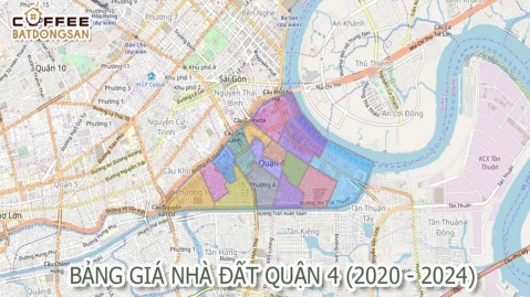 Giá nhà đất Quận 4 TPHCM